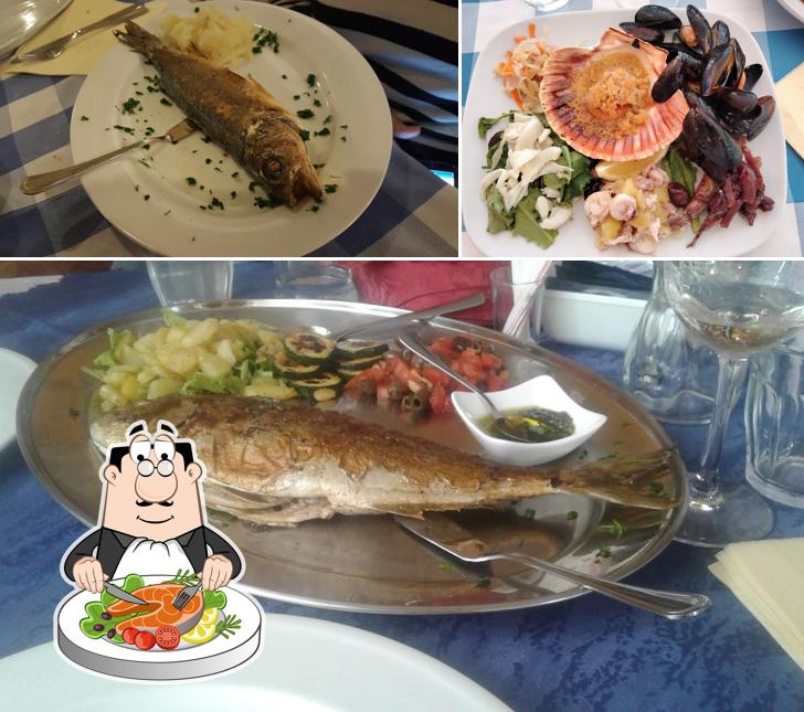 Trattoria Gostilna Bita serve un menu per gli amanti dei piatti di mare