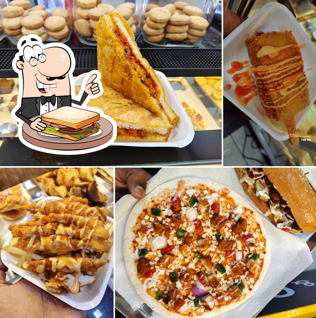 Grilled cheese sandwich at Javeed's Cafe