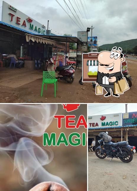 The picture of TEA MAGIC’s exterior and food