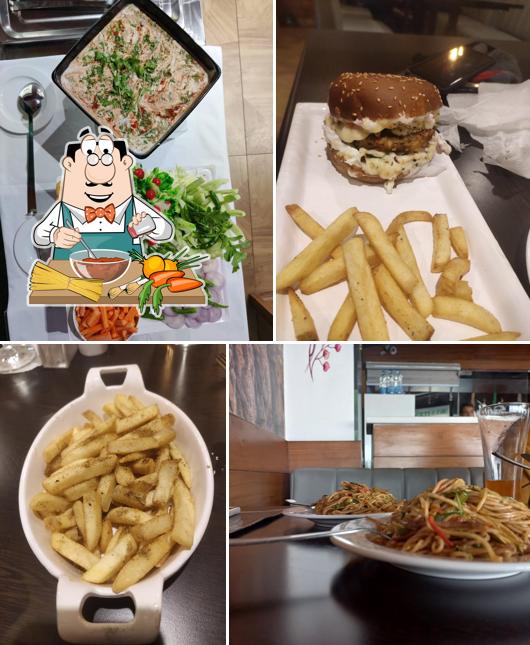 Spaghetti bolognese at The Northern Vibes restaurant