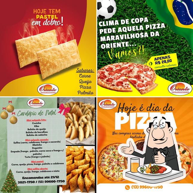 Comida em Pastelaria Oriente