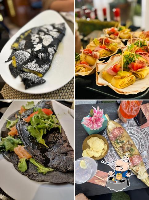 Platti al Creperie Il Cortile Retrò vino & crêpes gourmet