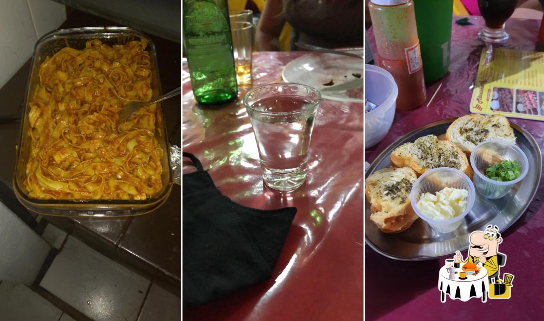 Platos en Mãozinha Espetinhos