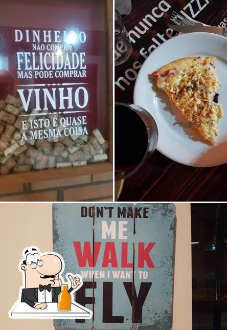 Desfrute de uma bebida no Pizzaria Firenze