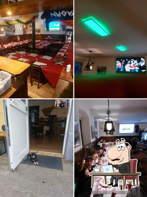 Gli interni di Trattoria Nuovo Fiore