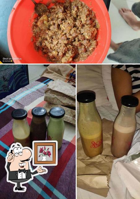 The interior of Sagar chole bhature