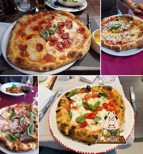 A Restaurant Il Bivio, puoi prenderti una bella pizza