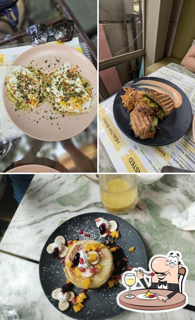 Food at Hello Sunshine Goa