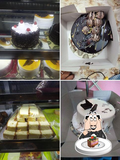 Chocolate cake at Bread Line bakery