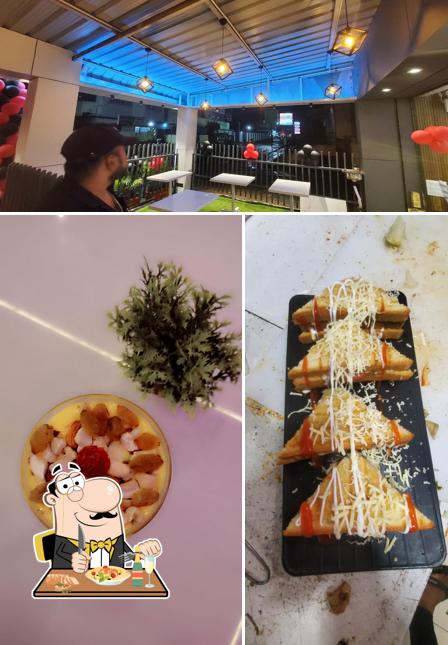 Cafe Cheese Burst is distinguished by food and interior