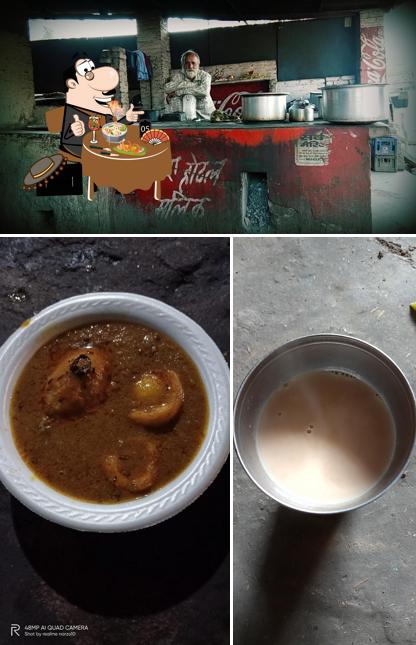 Food at Kallu dhaba