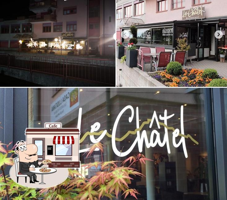 Gli esterni di Le Châtel Sàrl