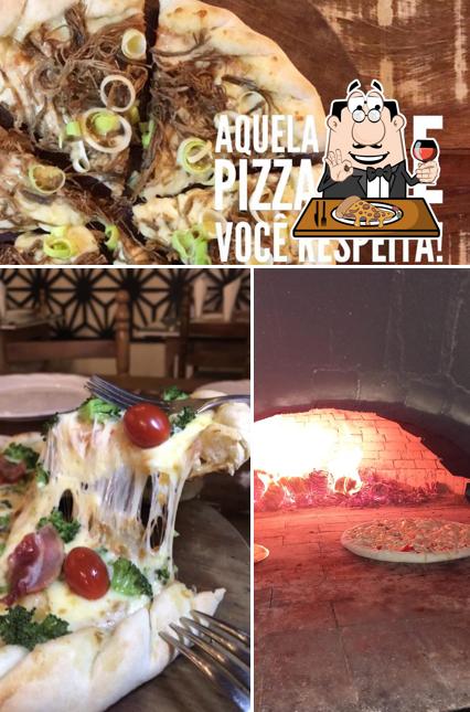 Consiga diferentes variedades de pizza