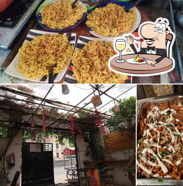 Among different things one can find food and exterior at Tree House Kitchen