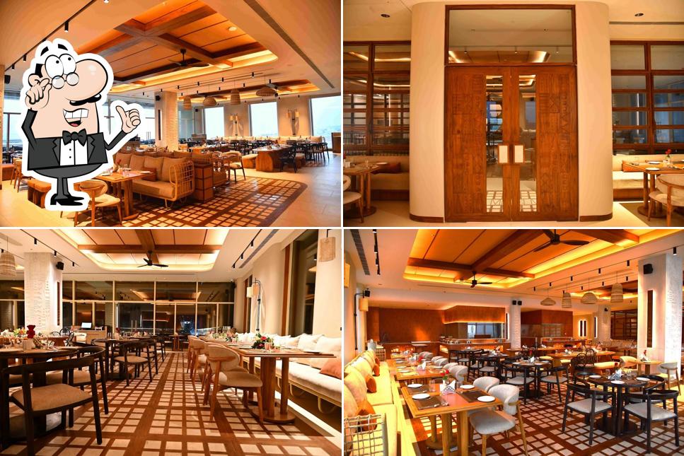 The interior of Beach Hut - Best Restaurants in Puri