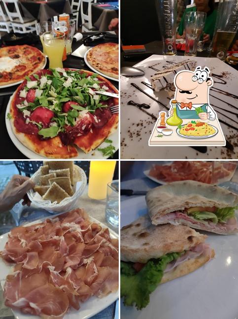 Platti al Pizzeria Romea