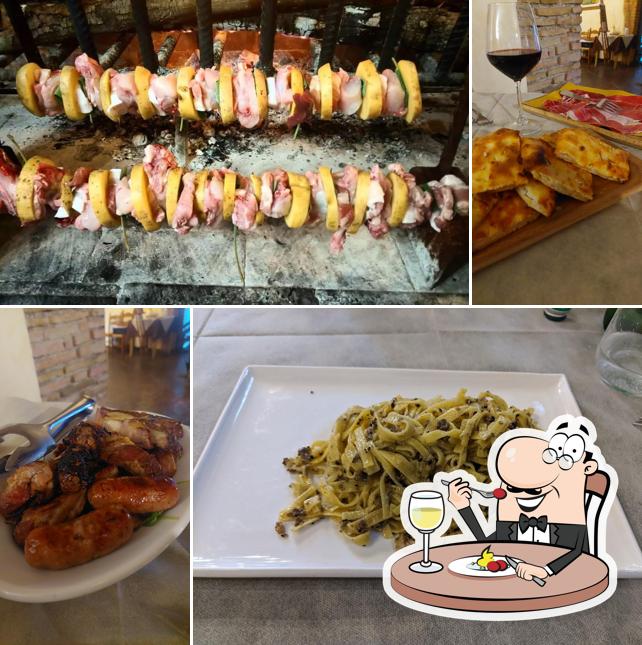 Platti al Ristorante La Rocca