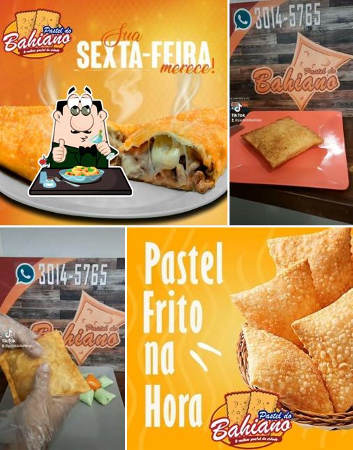 Platos en Pastel do Bahiano