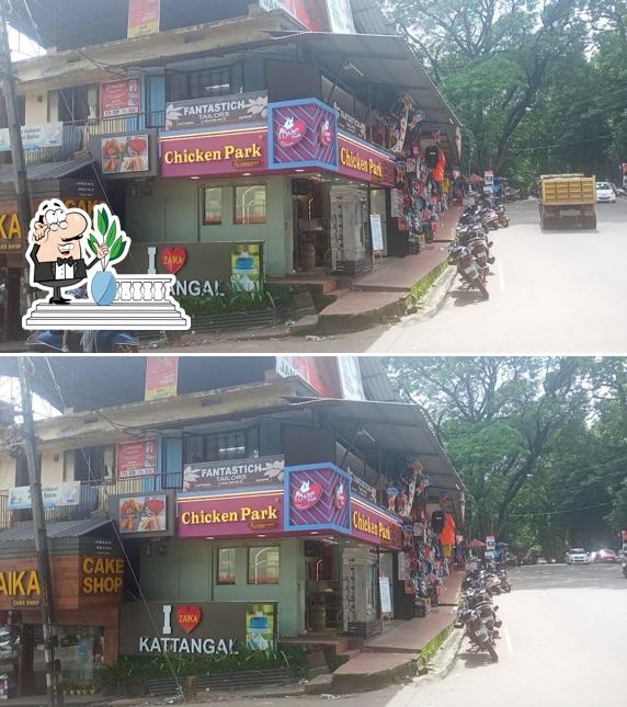 The exterior of Chicken Park
