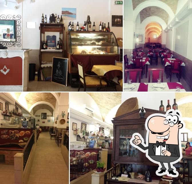 Gli interni di Bistrot Crispi