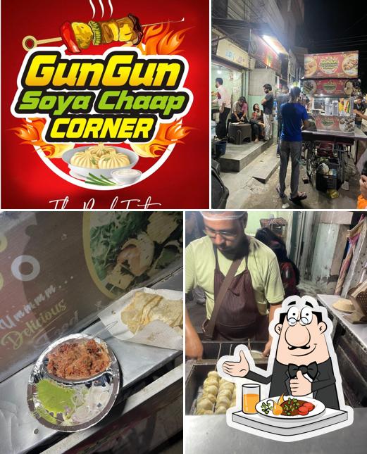 Food at Gun Gun Soya champ Corner