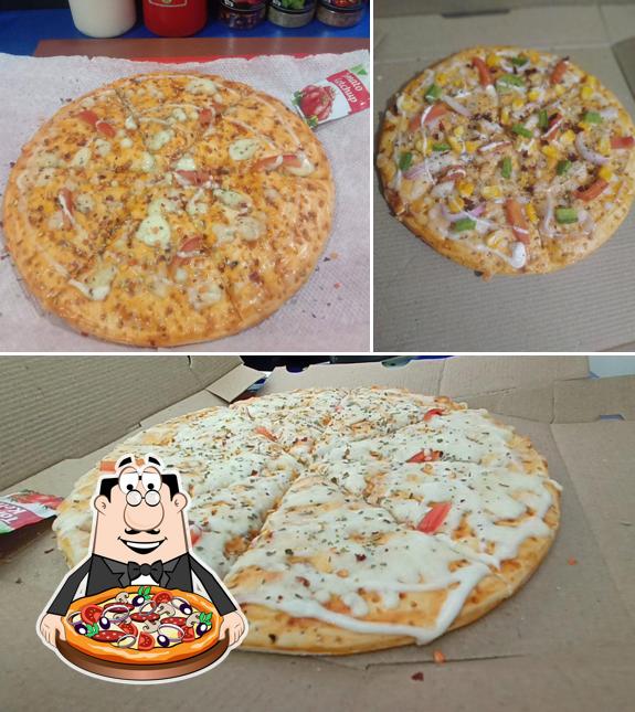 Try out pizza at OC OPEN CAFE