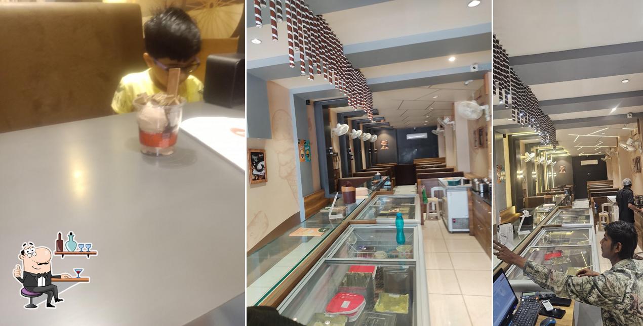 Check out how Rangoli Ice Cream Morbi looks inside