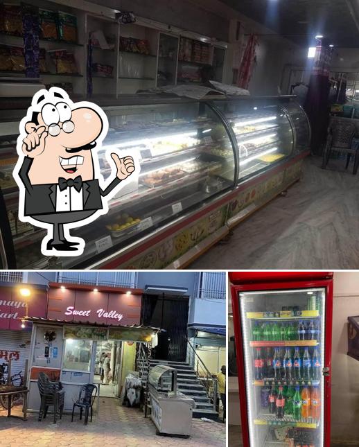 Among different things one can find interior and beverage at Sweet Valley