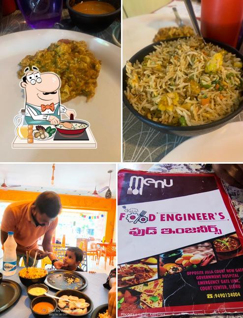Fried rice at food engineers