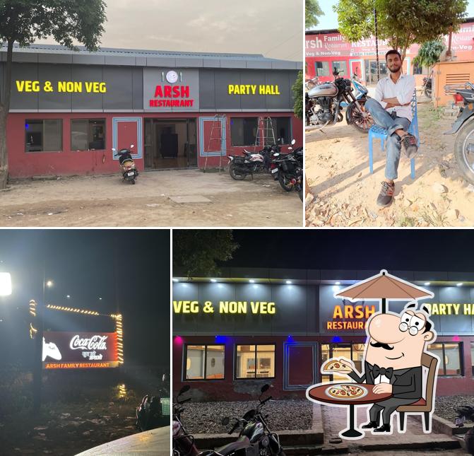 Check out how Arsh Restaurant looks outside