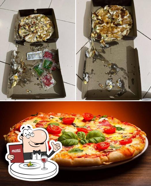 Food at Pokket Pizza