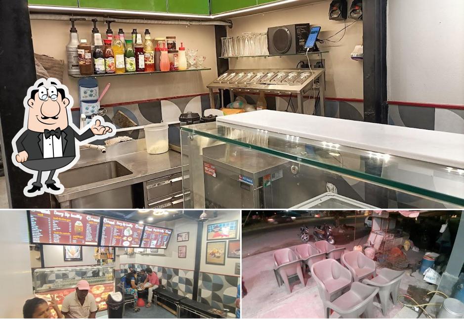 Check out how Chamunda the Lassi Shop looks inside