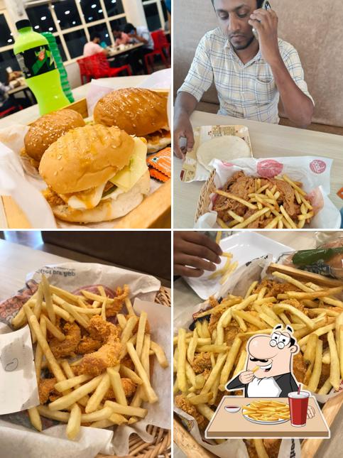 French fries at Chick Buck