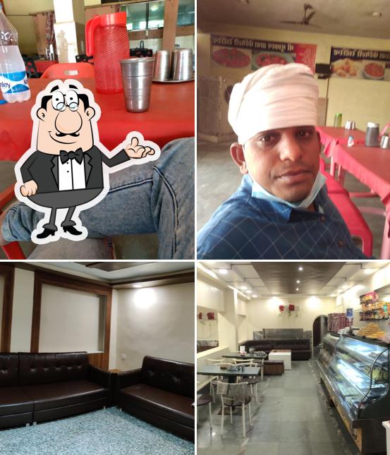 The interior of Gagan Magan Sweets & Restaurant