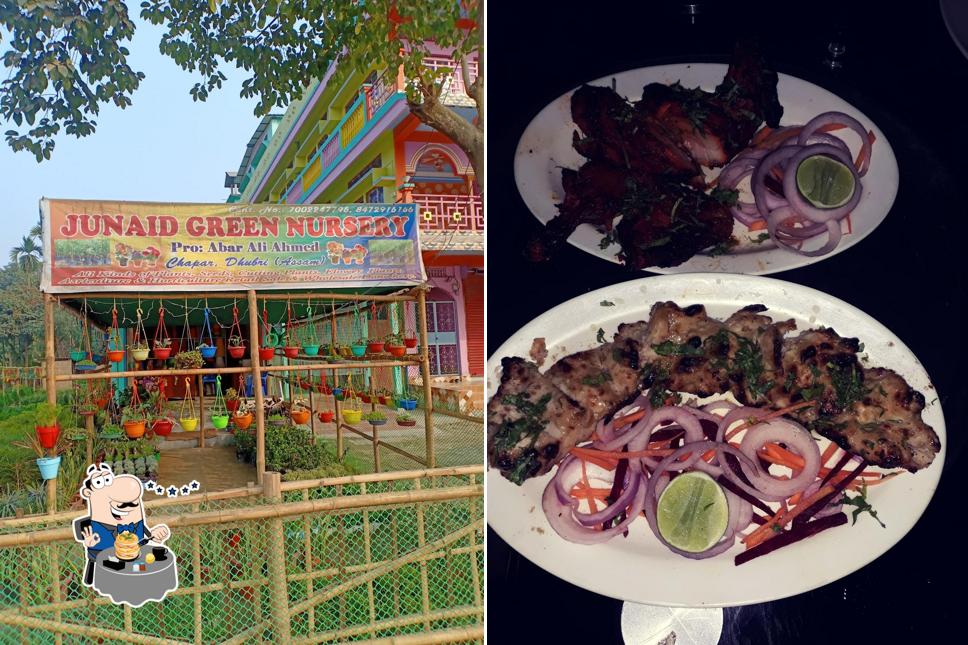 Food at Kathi Junction