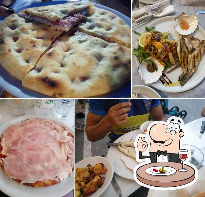 Cibo al Pizzeria Tavola Calda Baffo