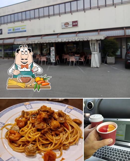 Spaghetti alla bolognese al Snack Bar "Al soito posto"