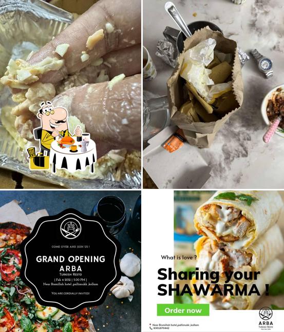 Meals at ARBA- Turkish Resto