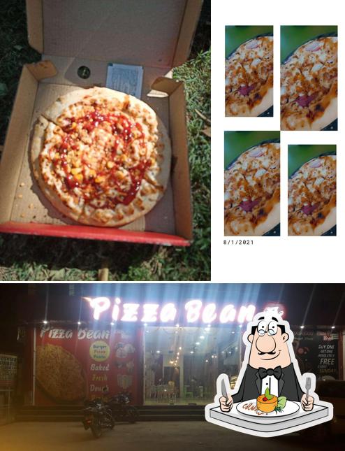 Food at Pizza bean