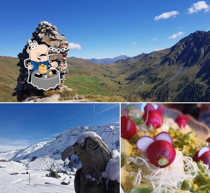 Cibo al Ski- und Berggasthaus Casanna