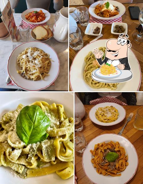 Spaghetti alla carbonara al miscusi pasta fresca - Padova