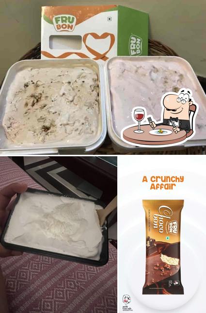 Food at FruBon Ice cream Concepts