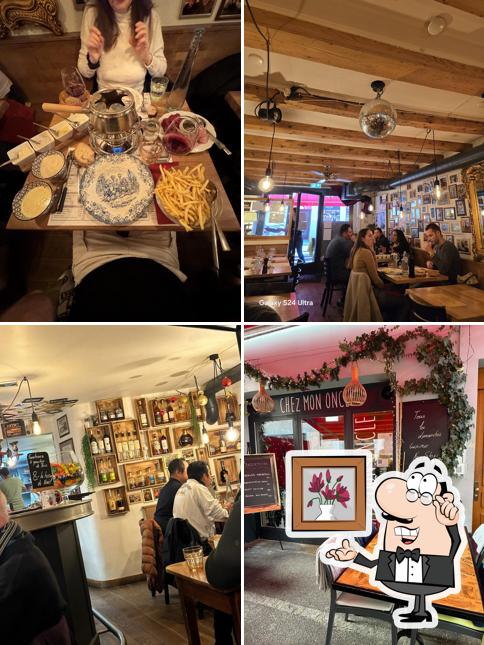 Gli interni di Chez Mon Oncle