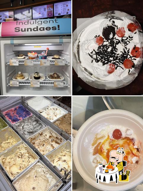 Food at Baskin Robbins - Ice Cream Desserts