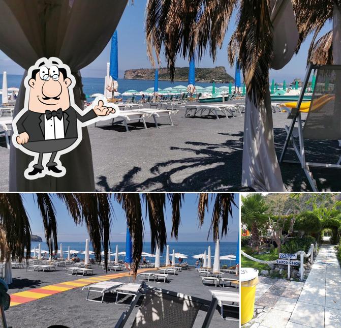 Dai un’occhiata alla immagine che presenta la interni e bevanda di Lido Puerto Escondido