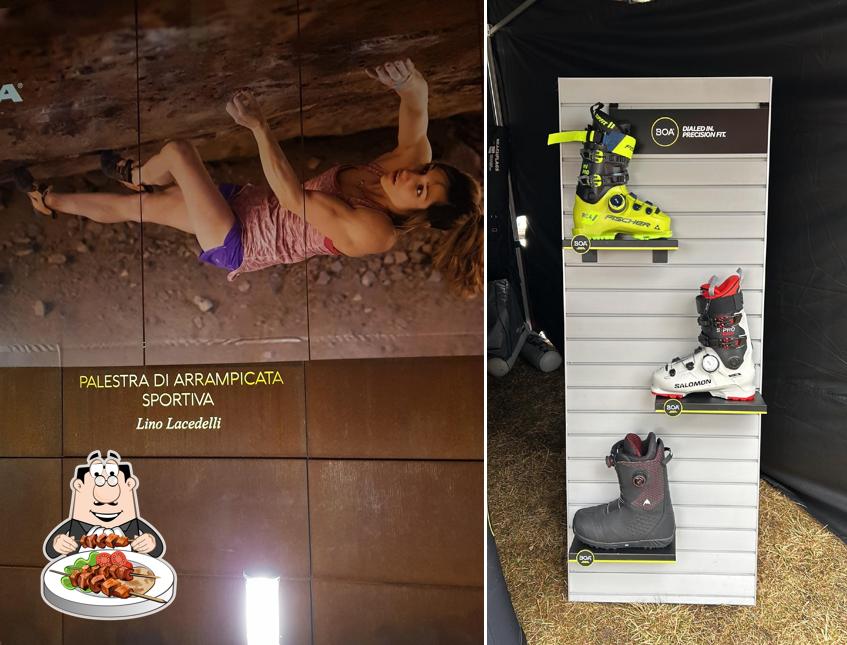 Cibo al Cortina360 - centro indoor, outdoor & Guide Alpine
