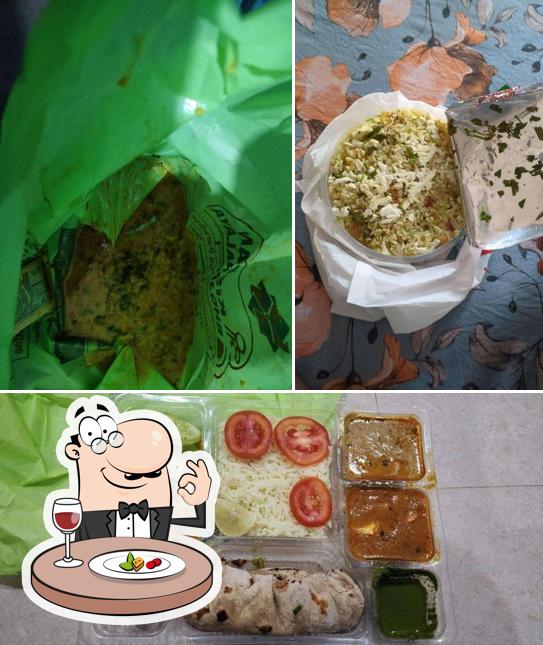 Food at Kisan Bhojanalaya