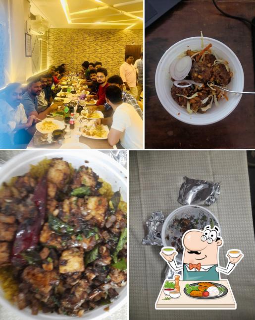 Meals at chickpet donne biryani house anakapalle