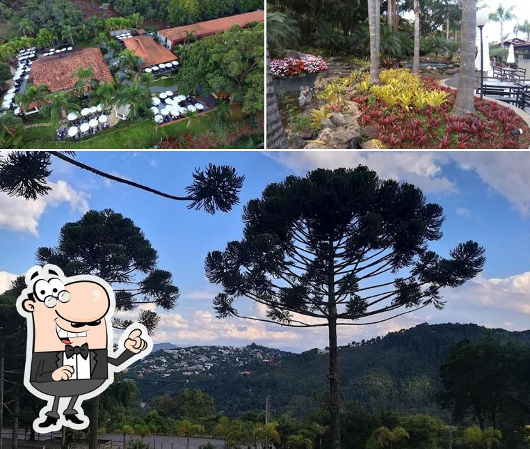 O exterior do Restaurante Rancho do Boi