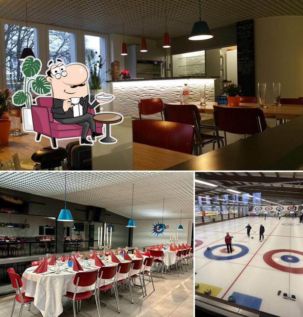 Gli interni di Curling Wallisellen / Restaurant